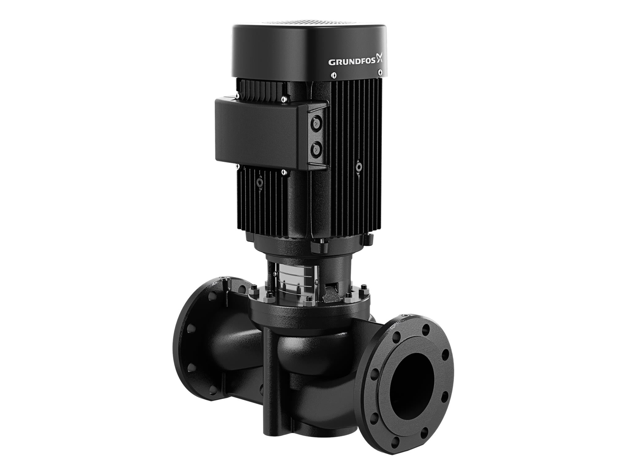 Grundfos 96411806, 1/3HP TP50-40 CI Inline Pump, 115/230V TEFC