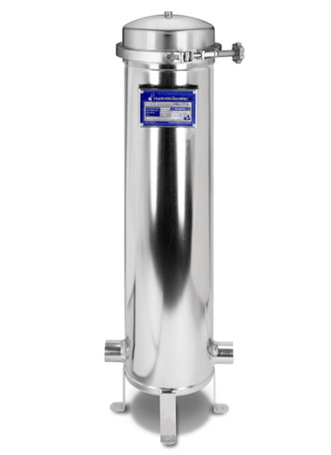 Hydro Scientific HBCJ40, Band Clamp Jumbo Filter Housing, 50 GPM, 304SS
