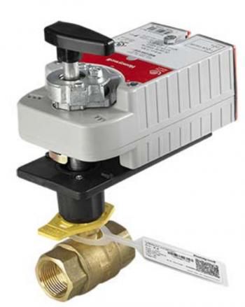 Honeywell Control Ball Valve, 2-Way, 1" (DN25), 9Cv VBN2CJPX9102