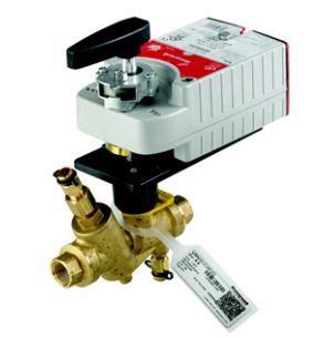 Honeywell Pressure Independent Control Valve, 2-Way, 1" (DN25), 20Cv VRN2CPPXA100