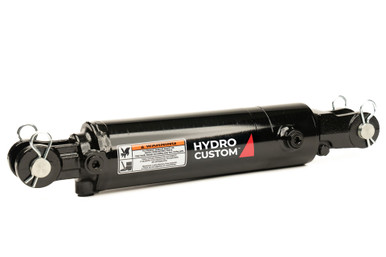 WC 3 x 20 Welded Clevis Hydraulic Cylinder: 1.50 Rod Dia., 3000 PSI