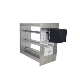IO HVAC Controls HD-1210 2-Wire S/R Rectangular Zone Damper 12" X 10" 24V
