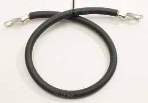 Genie Lift Part # 62495GT - CABLE ASSY,#2 BLACK, 15", EA