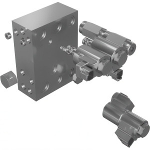 Genie Lift Part # 104126GT - MANIFOLD,HYDRAULIC,JIB, EA