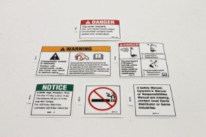 Genie Lift Part # 102435GT - DECAL KIT W/WORDS S80/85, EA