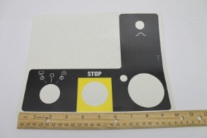 Genie Lift Part # 82798GT - DECAL,GROUND CONTROL PANEL***, EA
