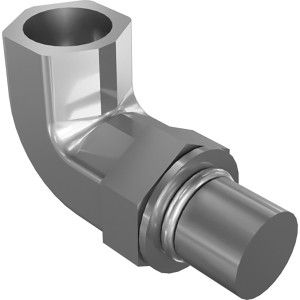Genie Lift Part # 105652GT - FITTING,ELBOW 4-4, SAE, EA