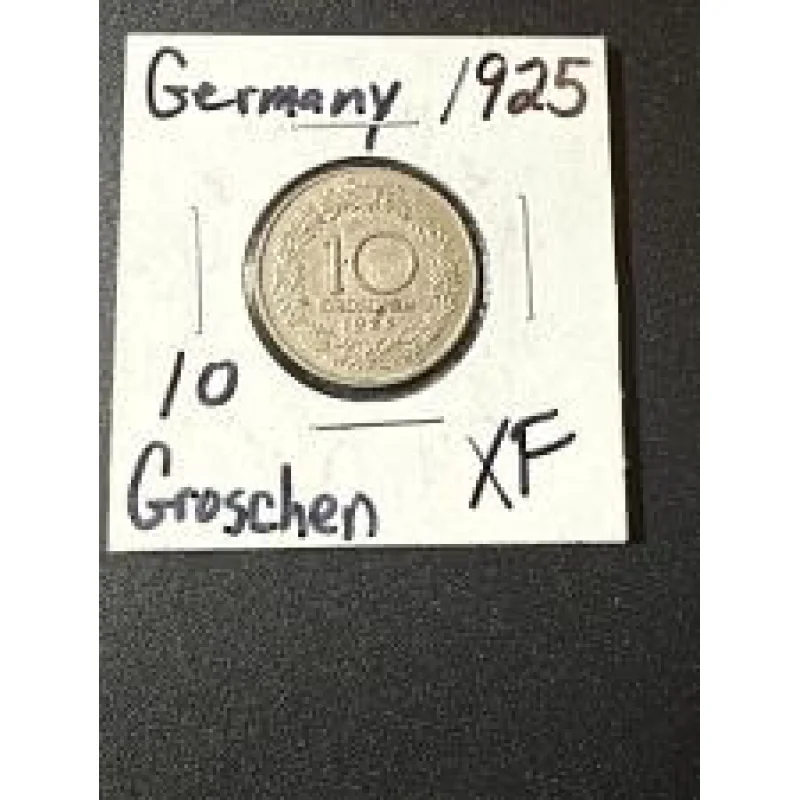 Italy 1936 Copper 10 Cents Coin
