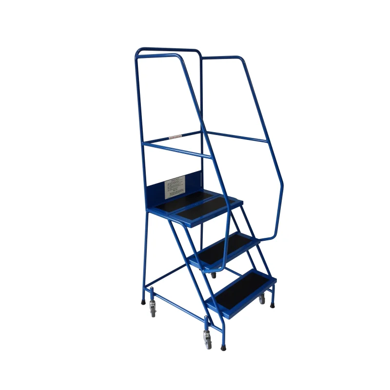 Klime-ezee Light Weight Mobile Warehouse Steps – 2 Tread Yellow: RAL 1003