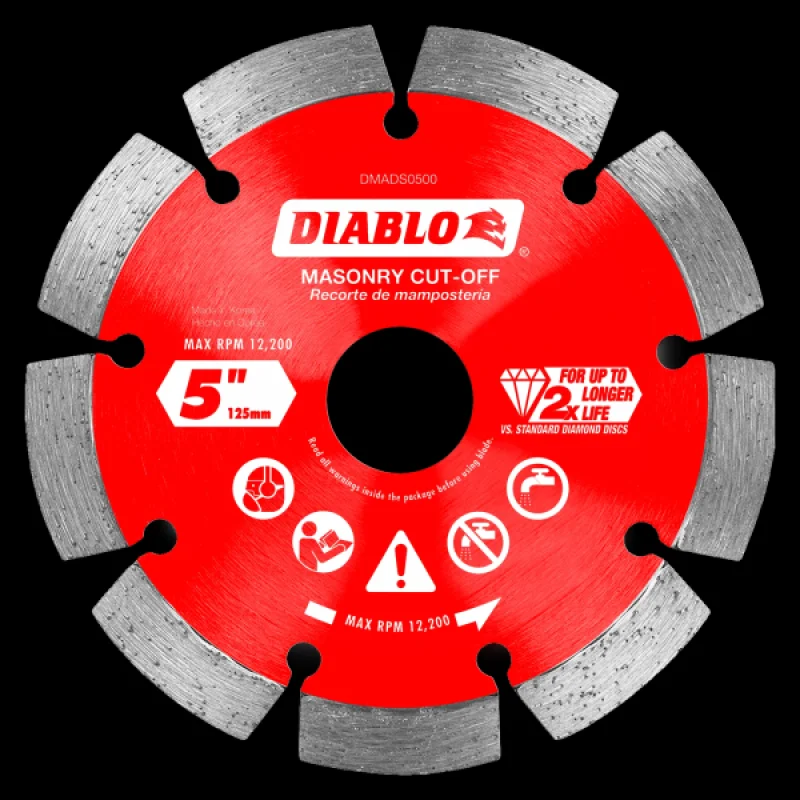 LAME 5” AU DIAMANT –SEGMENTS