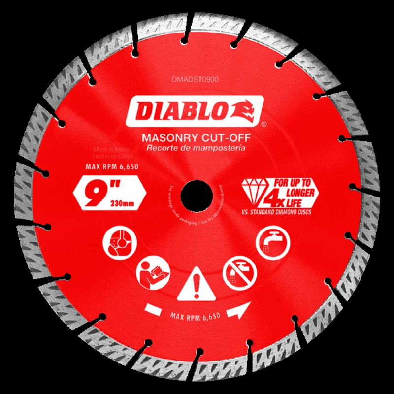 LAME 9” AU DIAMANT – TURBOSEGMENTS