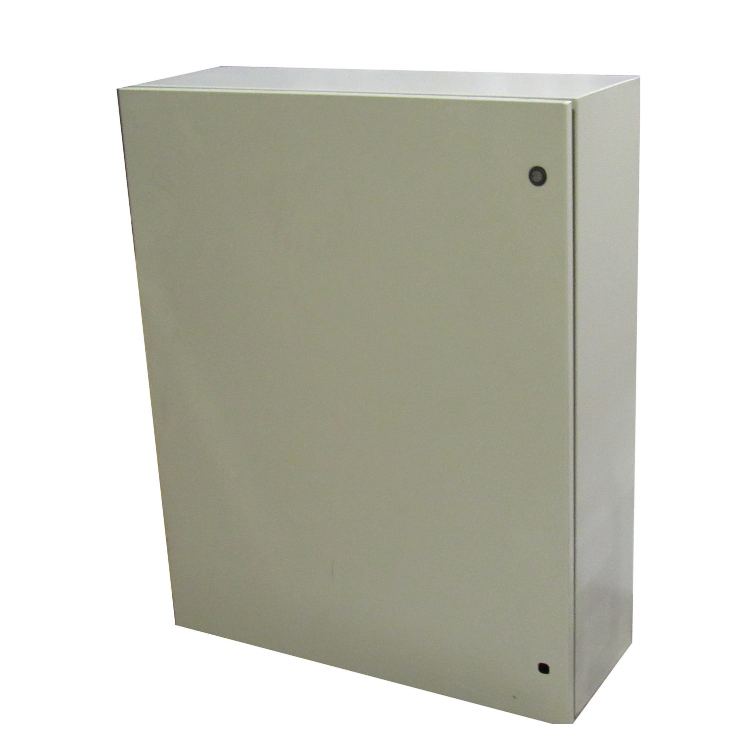 Tecnomatic Panel Enclosure, 24 X 24 X 10 with Dead Front and Back Plate, Powder Coated, 28177-PD
