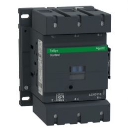 Schneider Electric (Square D) LC1D115F7 N/O 3-Pole Contactor 115A 110V/3PH