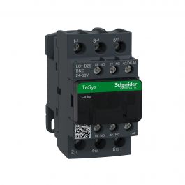 Schneider Electric (Square D) LC1D25BNE 3-Pole Contactor 25A 24-60 VAC/DC Coil