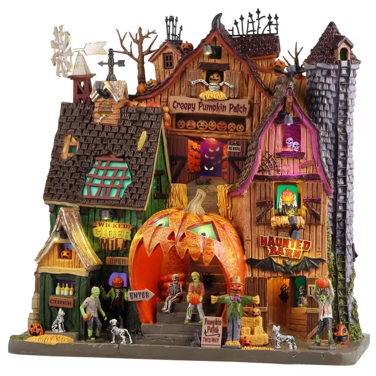 Lemax Spooky Town Creepy Pumpkin Patch #45210