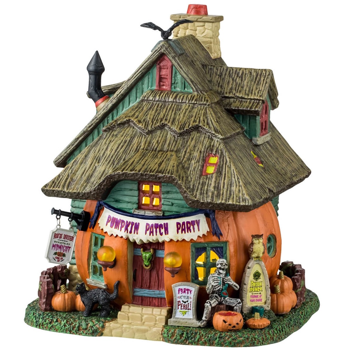 Lemax Spooky Town Pumpkin Patch Party #45211