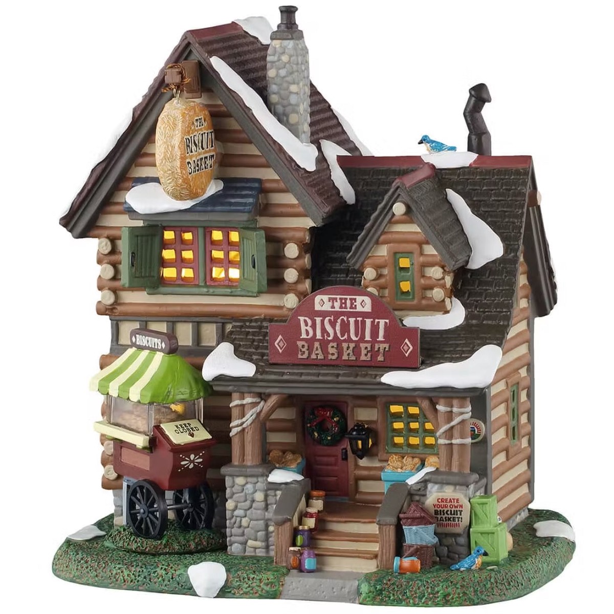 Lemax Vail Village Lighted Building: The Biscuit Basket #55330