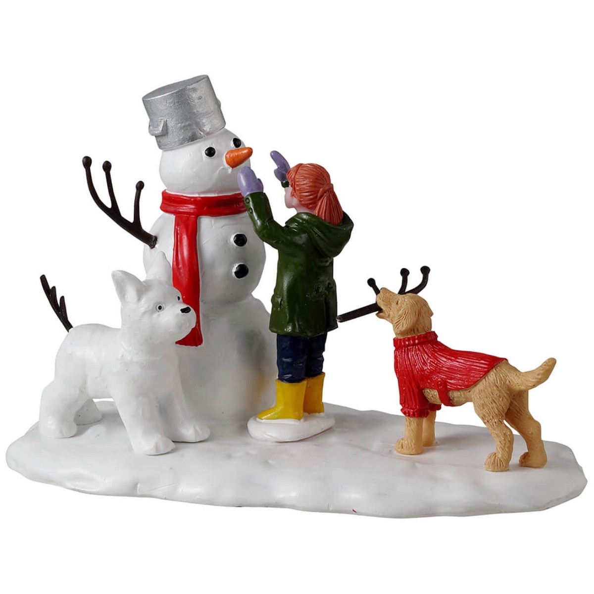 Lemax Vail Village Table Accent: Doggone Winter Fun #33634