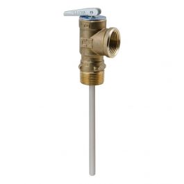 Watts LF100XL-4-150 Temperature & Pressure Relief Valve Lead Free 3/4" NPT 0-150 PSI 4" Stem 0556000