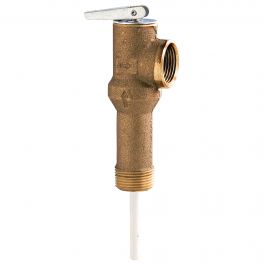 Watts LL100XL-2.5-M7 3/4" Temperature & Pressure Relief Valve W/Extra Extended Inlet 150 PSI
