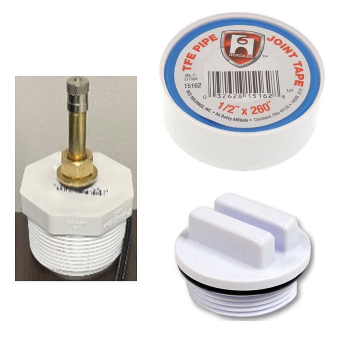 Male Bottom Circulation System Winterizing Kit