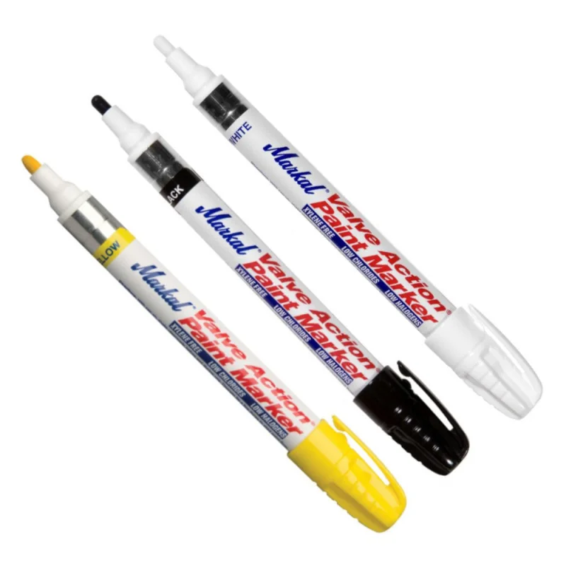 Markal Valve Action Paint Marker White