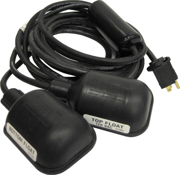 Multiquip Submersible Pump Float Switch #SW2A - Float Switch Dual 115V w/Plug /Receptacle