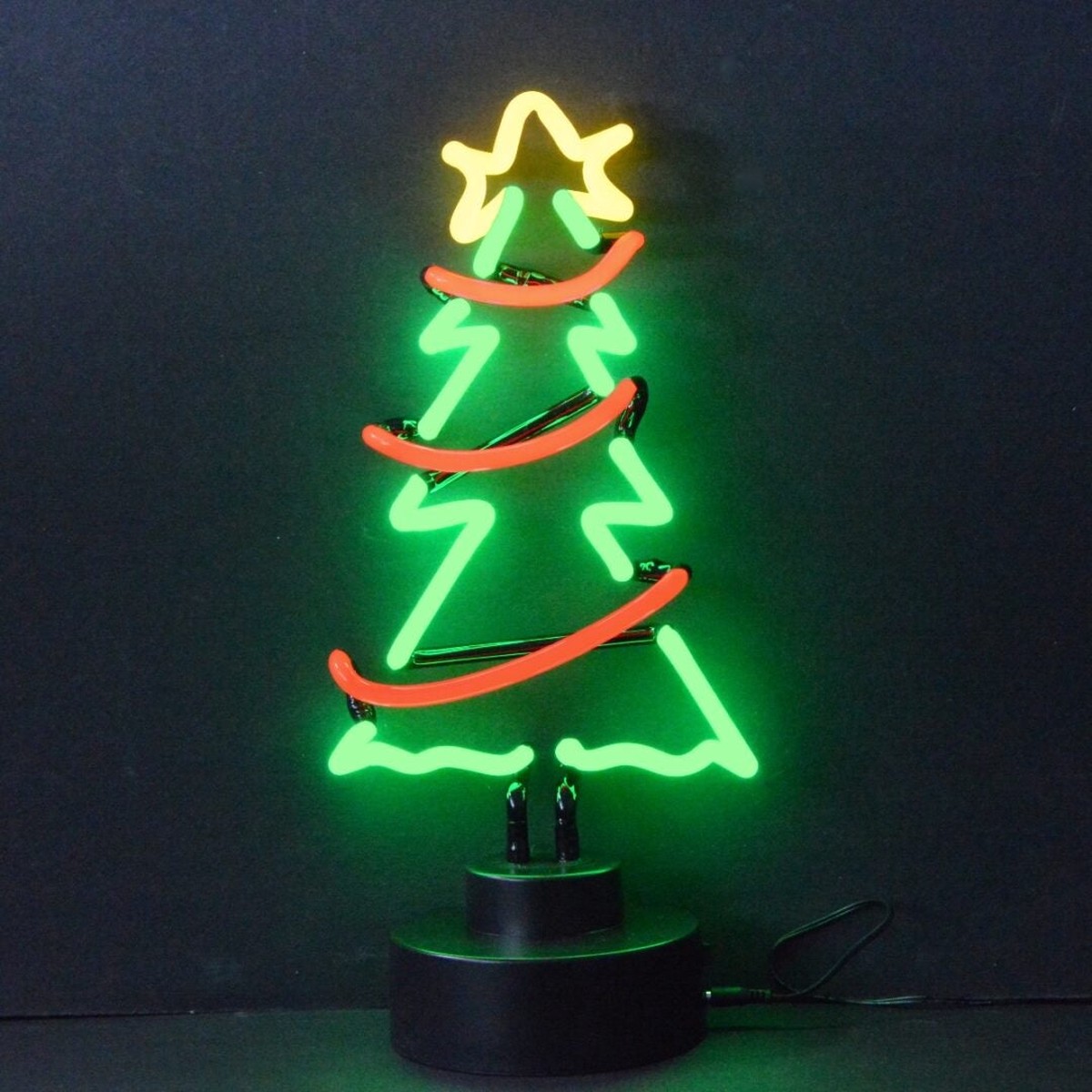 Neonetics Christmas Tree with Garland Neon Sculpture