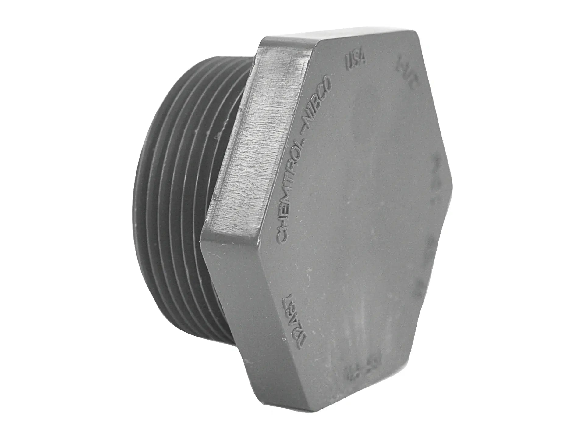 NIBCO CB09000, 1/4 in. Thread Plug MPT Corzan CPVC Schedule 80 5116-4