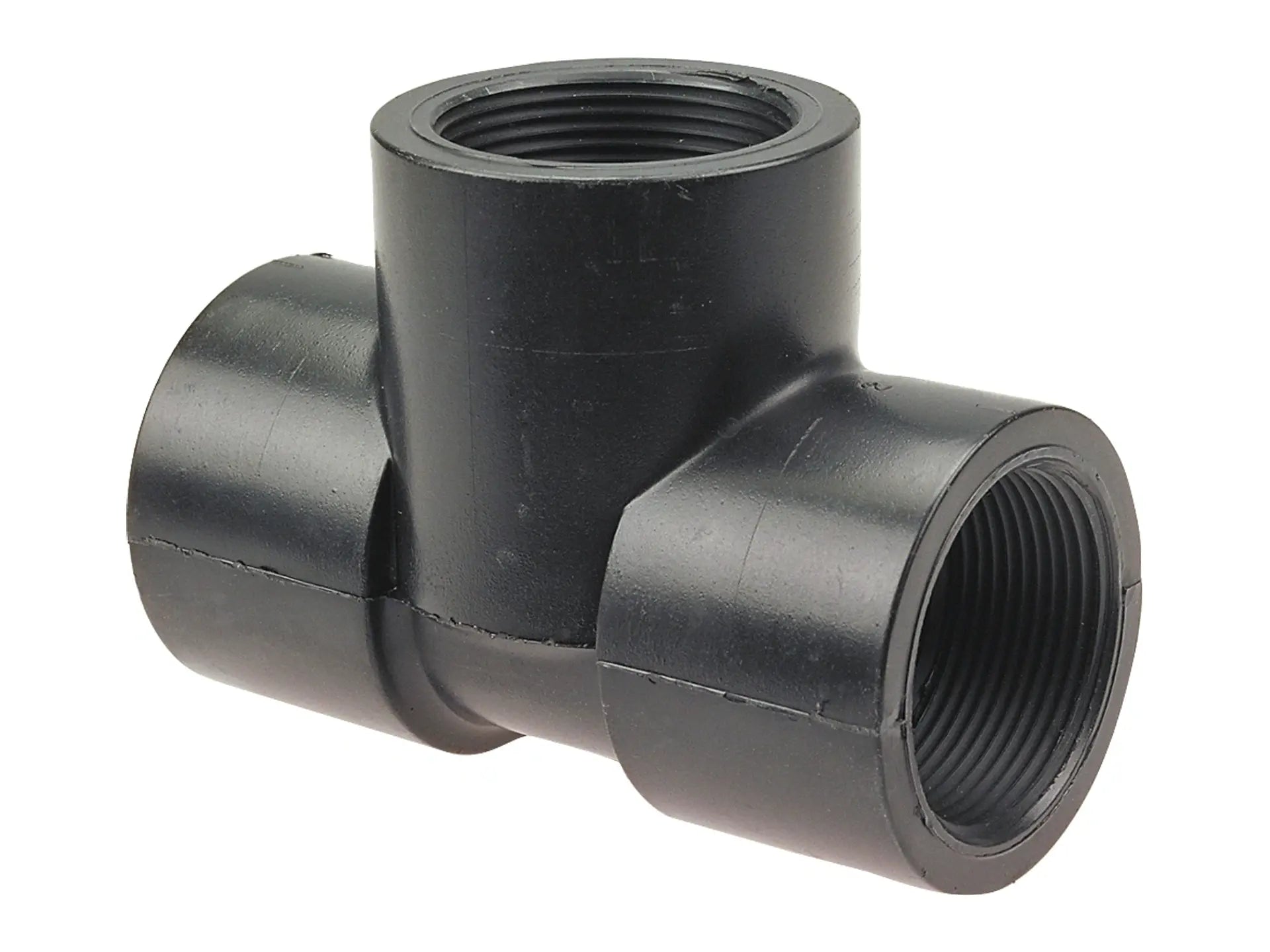 NIBCO CC03150, 1/2 in. x 1/2 in. x 1/2 in. Chemtrol FPTxFPTxFPT Thread Tee 6112-3-3