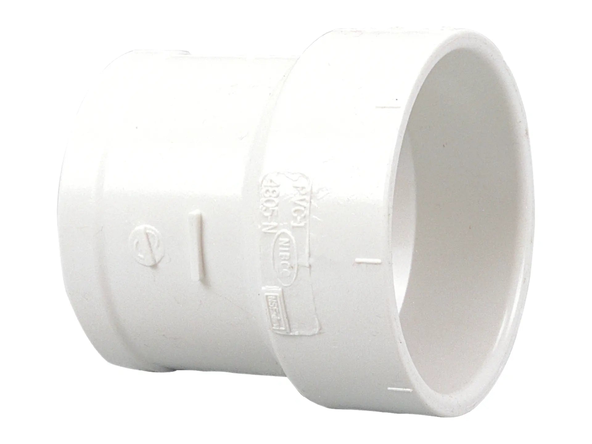 NIBCO K041050, 2 in. x 2 in. Soil Pipe Adapter H x No Hub PVC DWV 4805-N