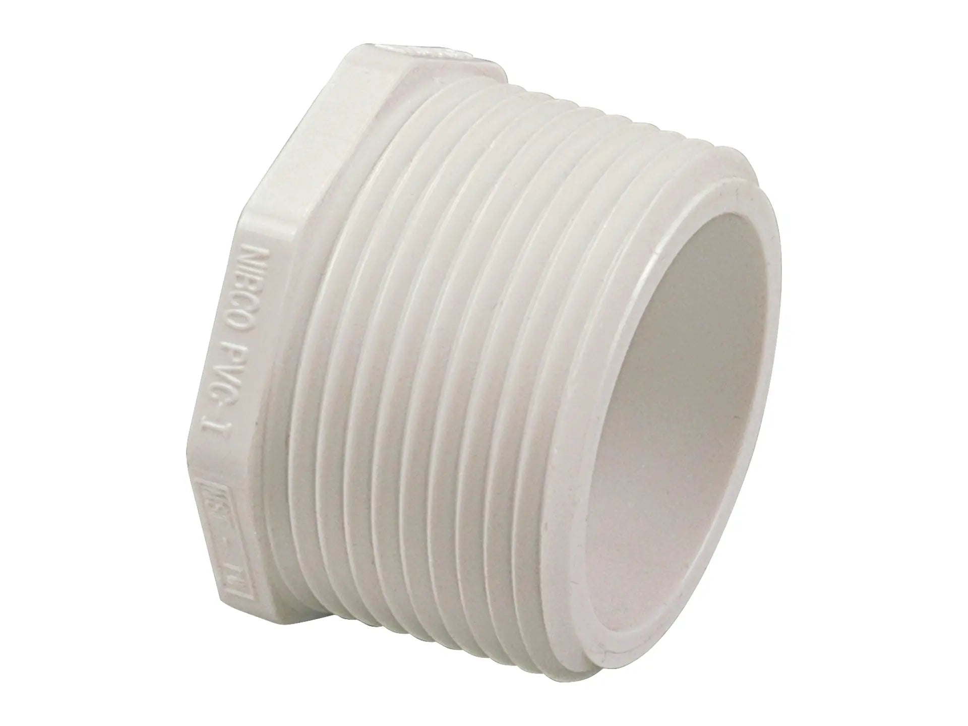 NIBCO L170300, 1/4 in. Plug MIPT PVC Schedule 40 450-002