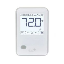 Johnson Controls NSB8MTN241-0 Network Temperature White Sensor W/PIR LCD Display