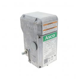 Asco P159A110X1X12F0 Actuator Damper Shaft/Arm W/Auxiliary Switch 18SEC 120V
