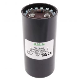 Carrier P281-8806 Round Run Start Capacitor 88-108 MFD 330V/50-60Hz