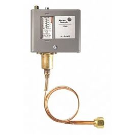 Johnson Controls P70BA-1C SPST Pressure Control 20–100 PSI 36" Capillary 7 PSI Differential Manual Reset