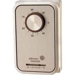 Johnson Controls T26S-22 Line Voltage Thermostat W/Remote Sensor 5°C-30°C