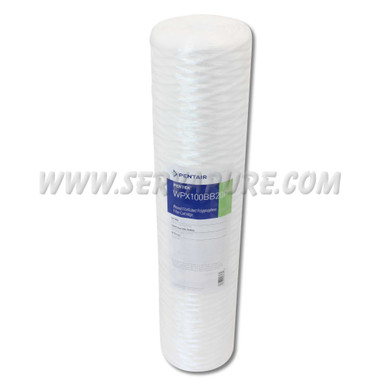 Pentek 355226, WPX100BB20P Fibrillated Polypropylene String-Wound, 4.5'' x 20'', 100 Mircon