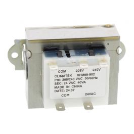 Packard PF40224 Class II Foot Mount Transformer 208/240V-Pri 24V-Sec 40VA