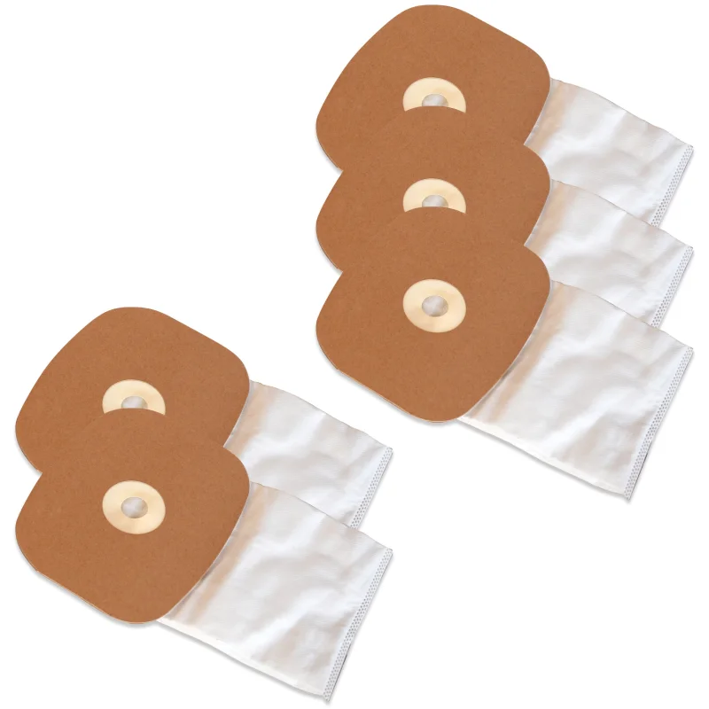 Replacement 6 Qt. Backpack Vacuum Bags for Electric Backpack Vacuum TVAC6PLUSPack of 5