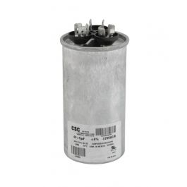 York S1-02425893700 Dual Run Round Capacitor 40/5 MFD 370V