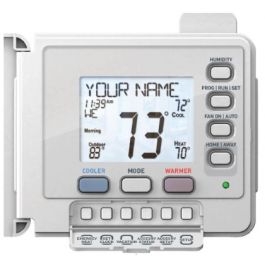 York S1-TBSU306-S 7-Day Programmable Thermostat 3H/2C W/Humidity Control