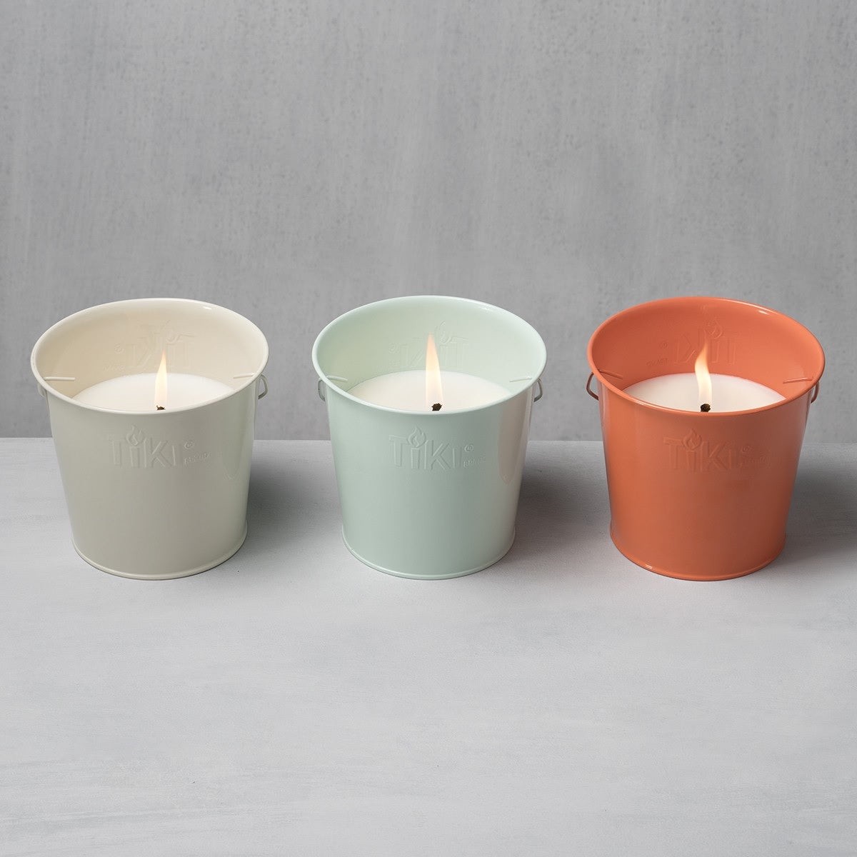Seaside Escape Citronella Wax Bucket Candle from TIKI
