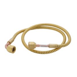 Johnson Controls SEC99AB-24C 24" Armored Capillary One straight & One 90° Fitting