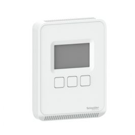 Schneider Electric (Barber Colman) SLASLX2 Humidity Temperature Sensor LCD SLA White