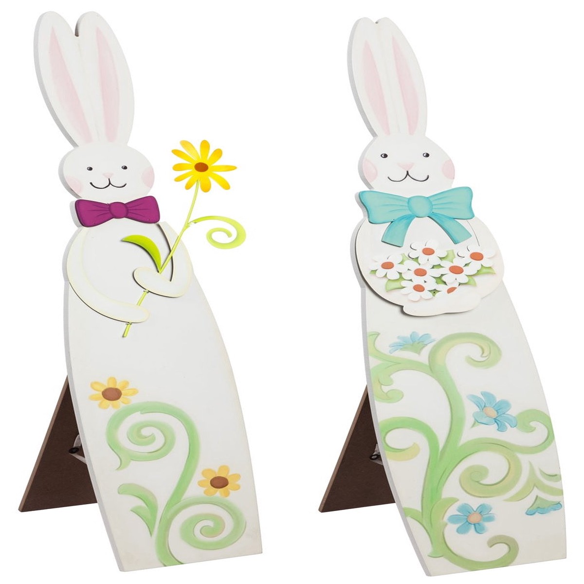 Spring Rabbit Porch Leaner