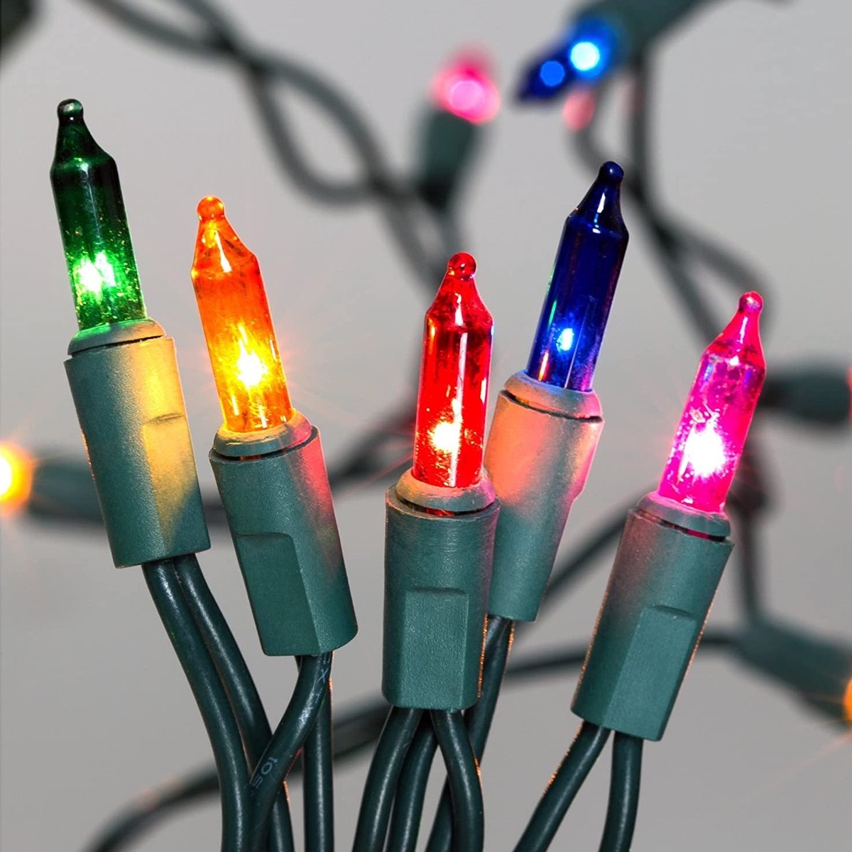 String of 35 Mini Multi-Colored Lights