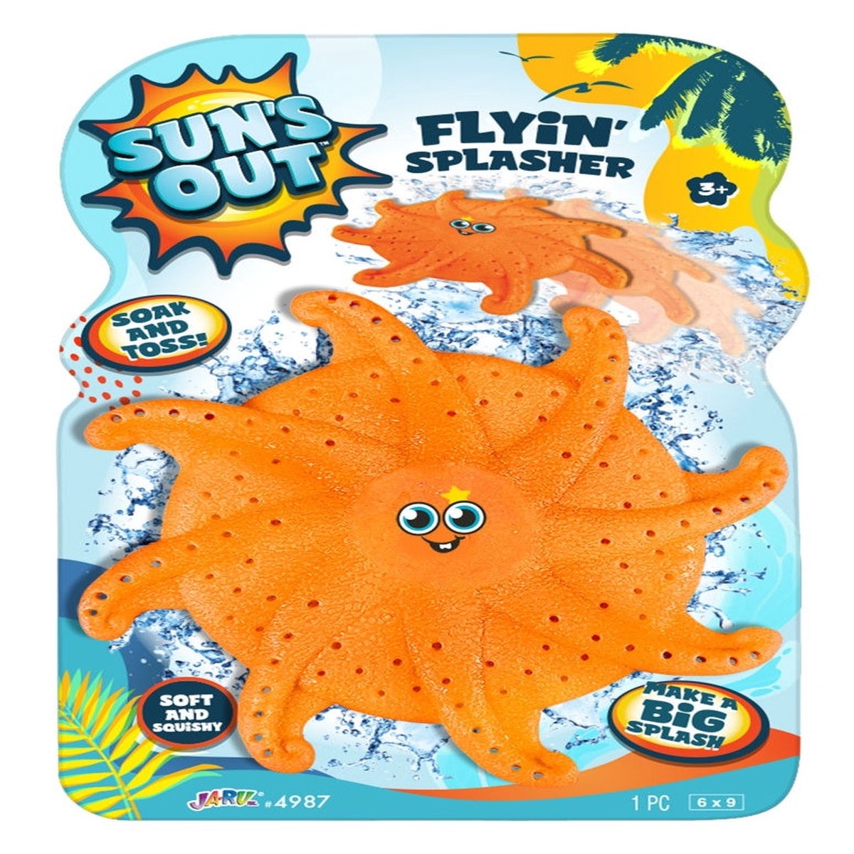 Sun's Out Flyin' Splasher Pool Toy