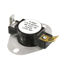 Trane SWT4627 Limit Switch Open 145°F/Closed 30°F
