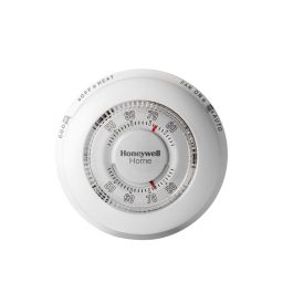 Resideo T87N1018 1Heat/1Cool Round Thermostat Celsius 24V